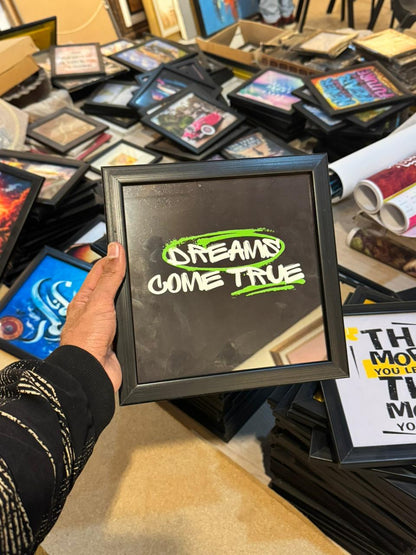 Set of 5 Motivational Quote Frames | 8*8" Office & Desk Decor Bundle