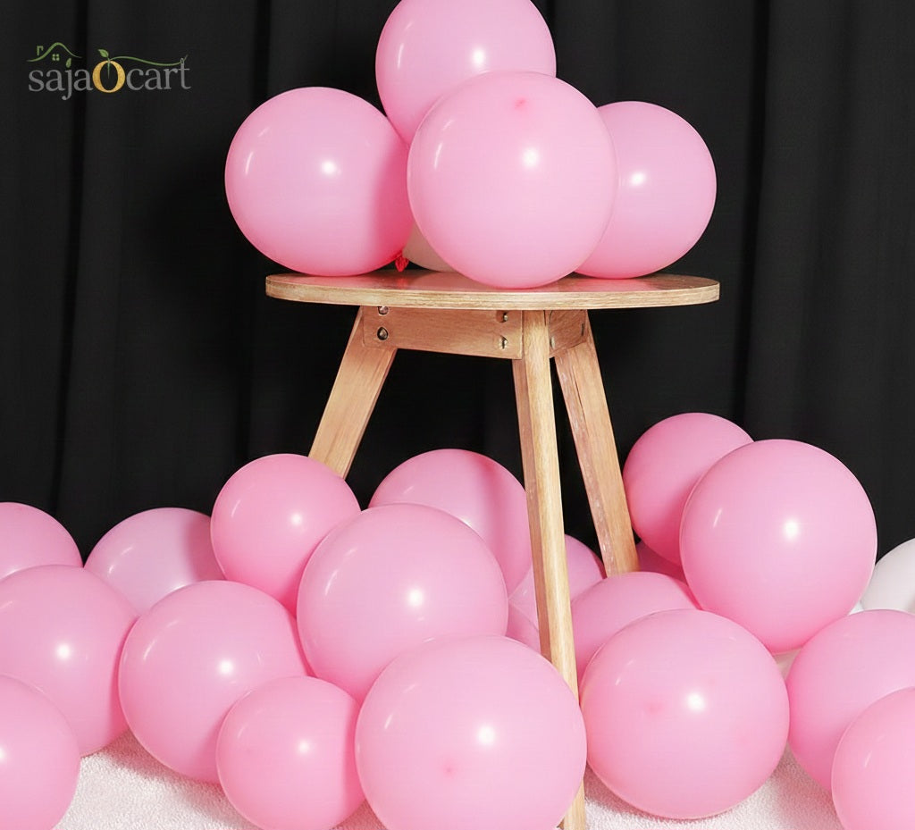Bulk Latex Party Balloons (100 Pcs) - Choose Your Color Theme