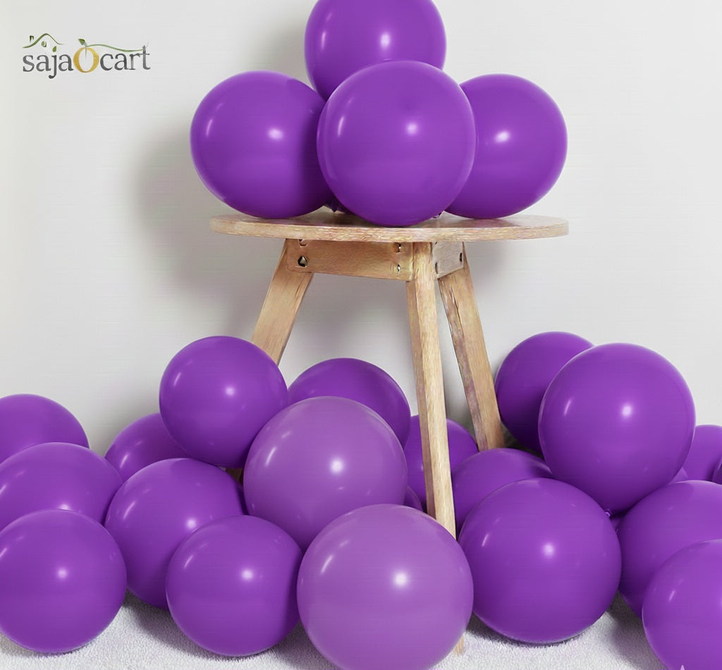 Bulk Latex Party Balloons (100 Pcs) - Choose Your Color Theme