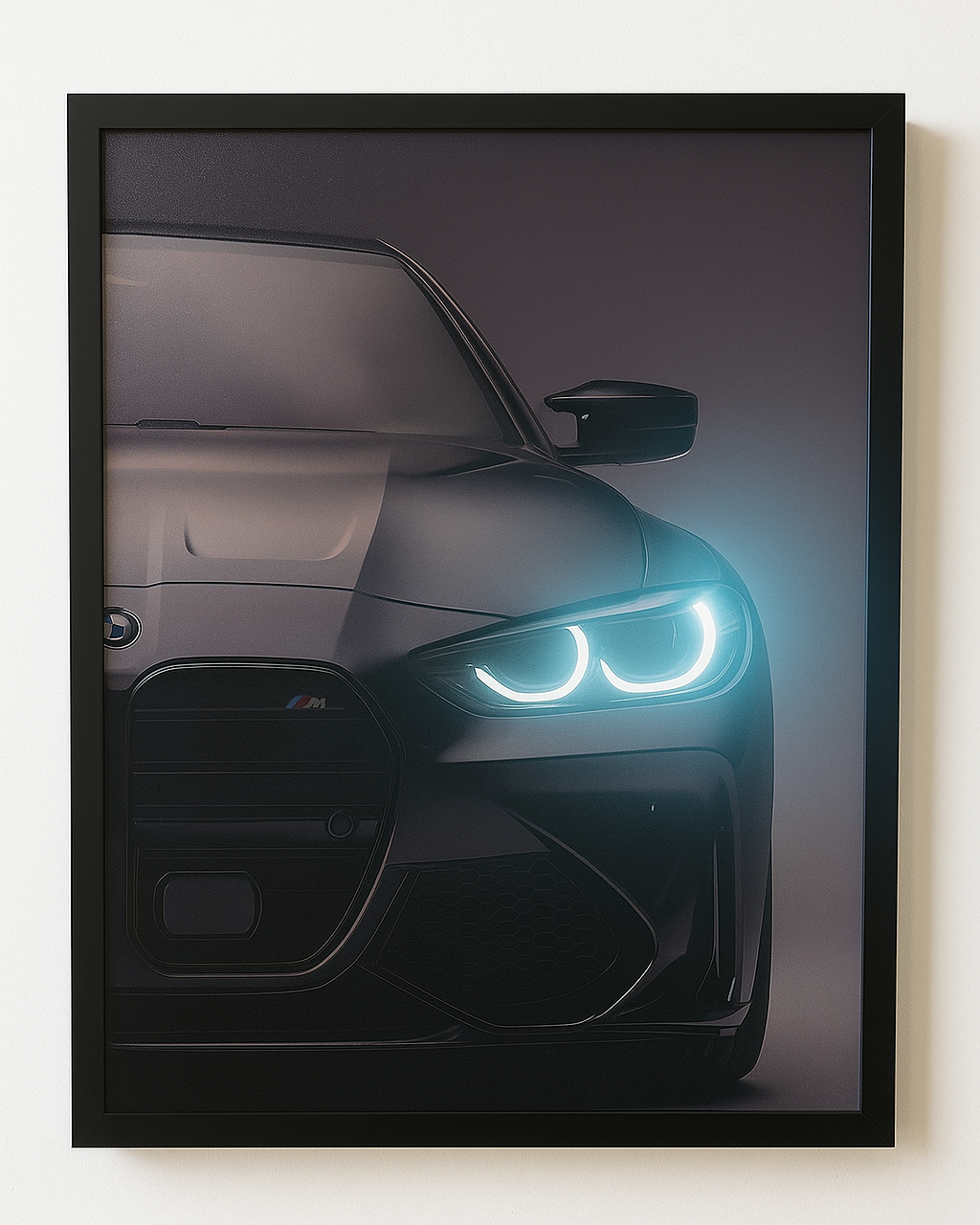 Premium 18*24" Automotive Canvas Neon Art Frame (LED Light)